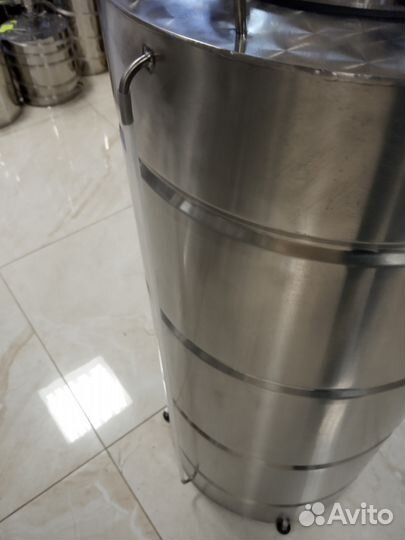 Перегонный куб, бак, котел на 100л под фланец
