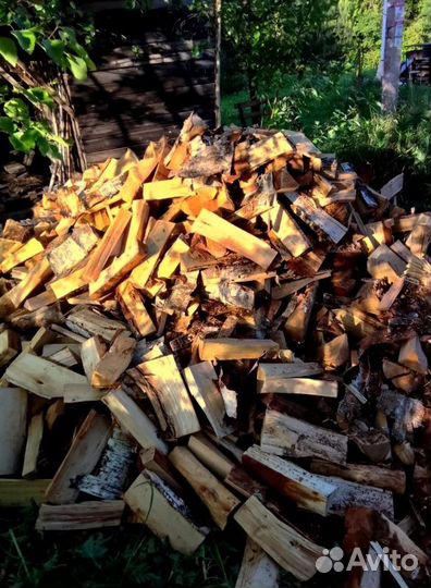 Дрова в укладку