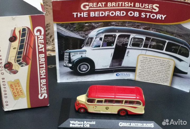 Автобус Bedford OB Wallace Arnold 1945, 1/72