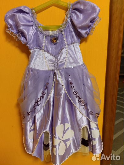 Платье принцессы Софии, размер 104, Disney
