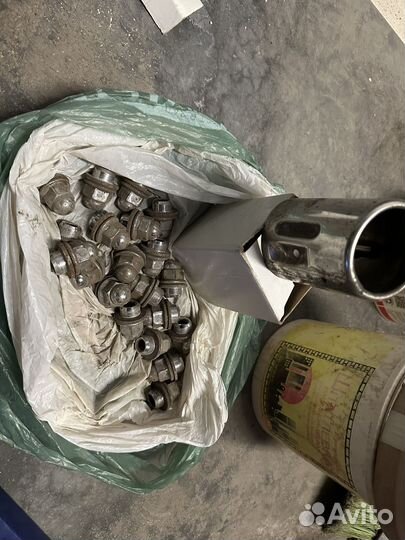 Насадка митсу аут хл 3.0, гайки колесные