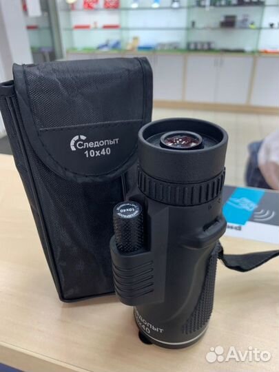 Оптический монокуляр Следопыт 10х40 с чехлом