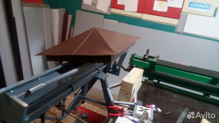 Услуги жестянщика, изделия из жести