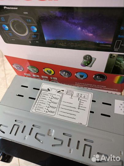 Магнитола с видео монитором pioneer MP5 4250