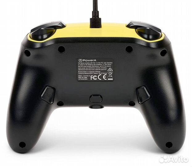 Геймпад проводной PowerA Wired Controller для Nintendo Switch (Pikachu Arcade)