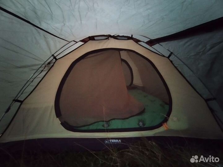 Палатка туристическая 3 местная с тамбуром