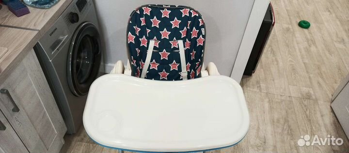 Стульчик для кормления chicco polly easy