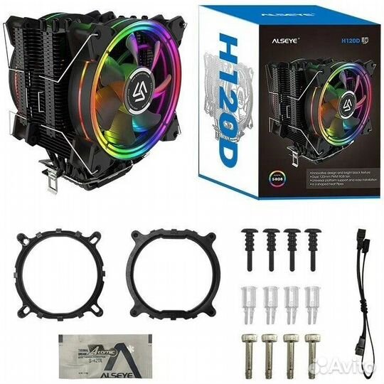 Башенный кулер под все сокеты