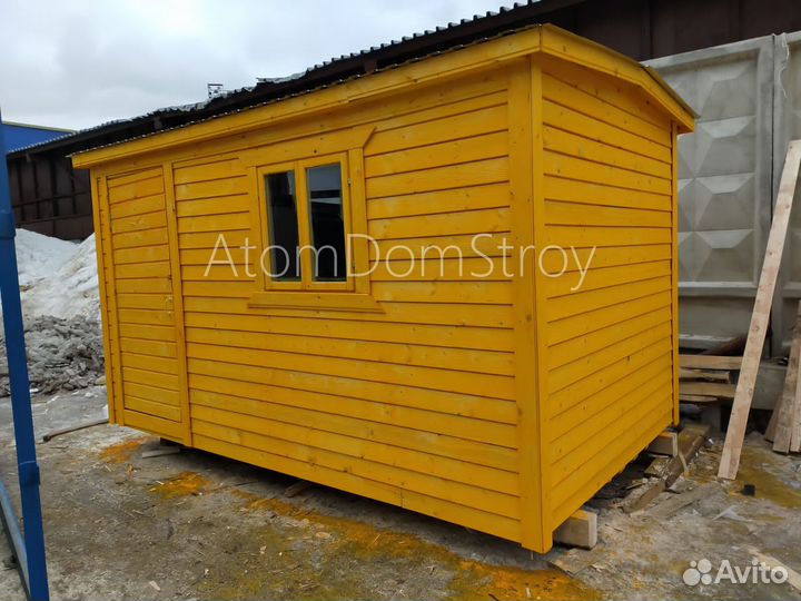 Вагончик с надежной крышей