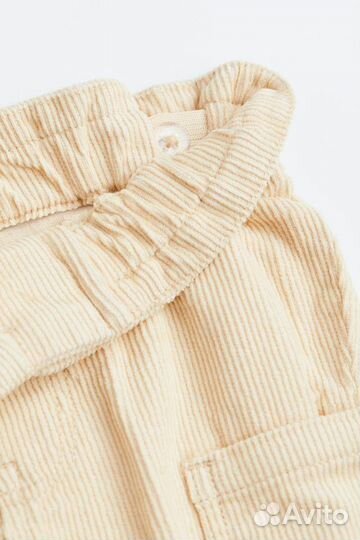 Штаны вельветовые, h&m 68,80