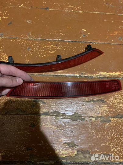 Катафот на задний бампер Volkswagen golf 6 gti