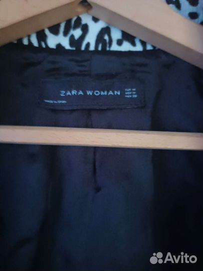 Пальто летнее лёгкое Zara,полупальто 44-46