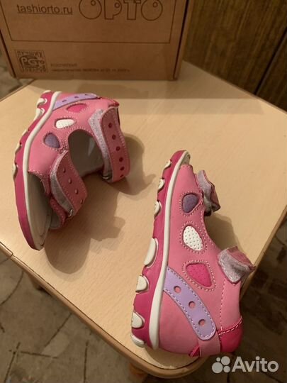 Босоножки для девочки 22 таши орто Турция