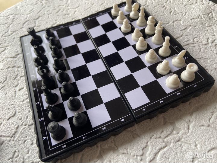 Нарды, шахматы, шашки магнитные походные