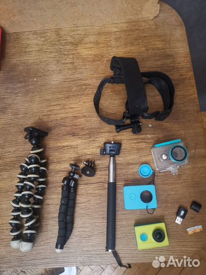 Крепление на голову для экшн камеры, селф палка