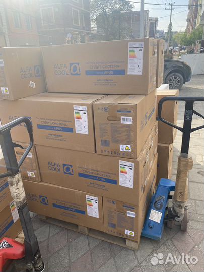 Кондиционеры склад NEW TEK/Midea/Dantex