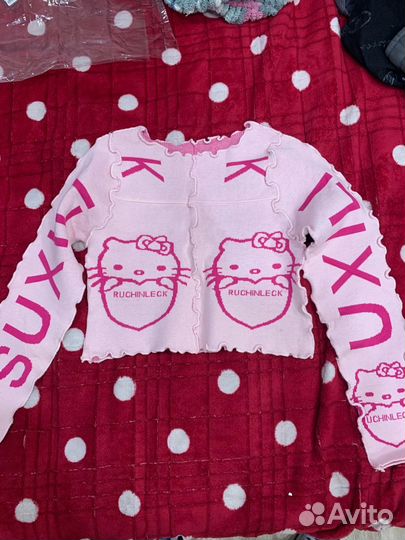 Топ с длинным рукавом