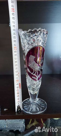 Ваза для цветов стекло