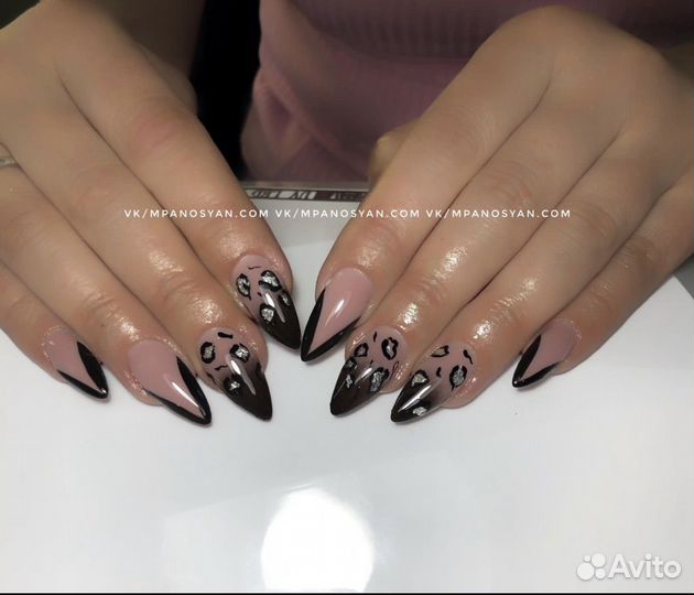 Маникюр с покрытем любой сложности
