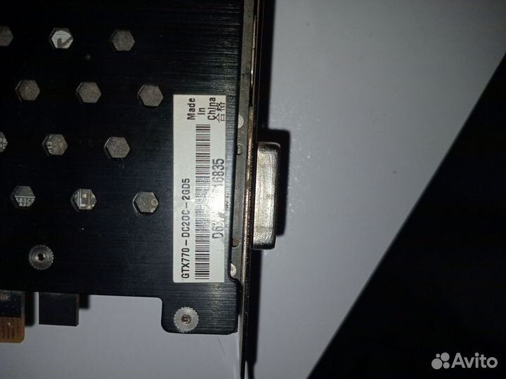 Видеокарта gtx 770 2gb
