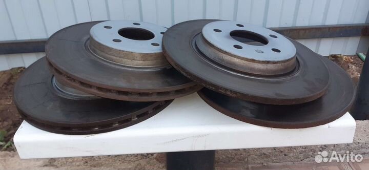 Диски тормозные комплект передн задн ауди А4 В8