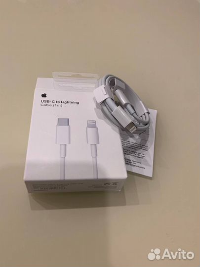 Кабель iPhone lightning-usb c