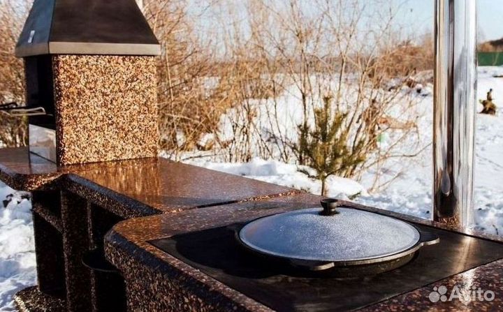 Модульные барбекю комплексы