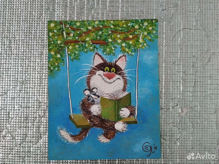 Картина акрилом 