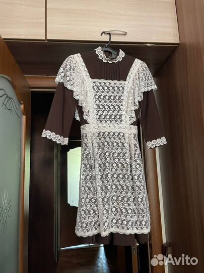 Школьная форма с фартуком