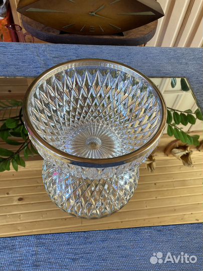 Ваза для фруктов, конфет хрусталь СССР