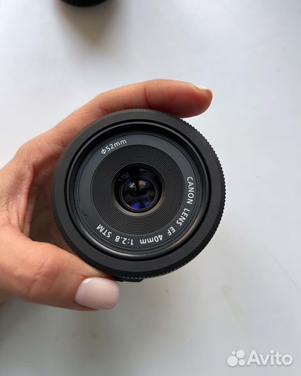 Объектив Canon 40mm macro 0.3m 0.98ft