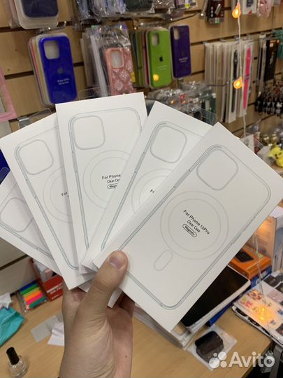 Чехол на iPhone 11,12,13,14,15,Pro/ProMax MagSafe