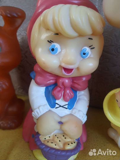Советские резиновые игрушки
