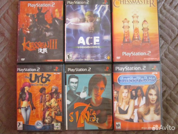 Игры для детей Sony Playstation 2 (новые)