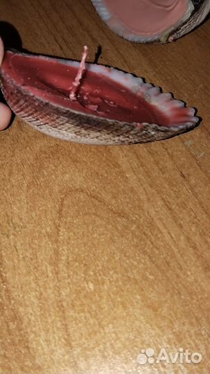 Свеча в ракушке