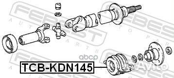 Подшипник опоры карданного вала toyota hilux 04-15