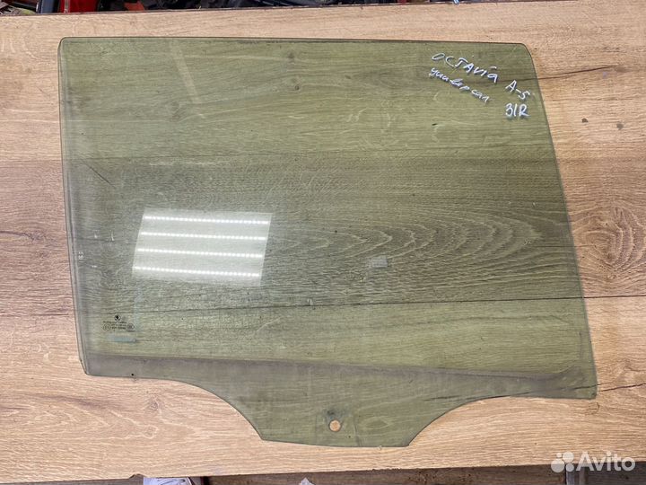 Skoda octavia a5 combi заднее правое стекло двери