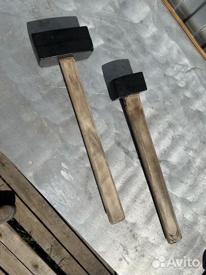 Кувалды литые 6 кг и 3 кг