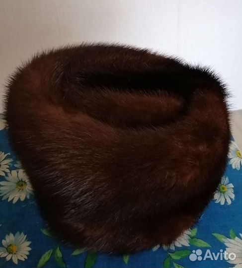 Шапка норковая женская