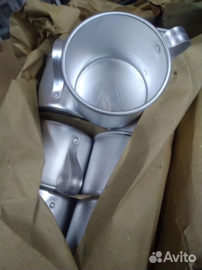 Кружка солдатская из алюминия 0,5