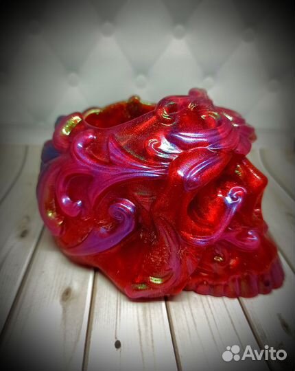 Череп кашпо/органайзер