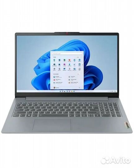 Ноутбук Lenovo IdeaPad Slim 3 15IRU8 серый