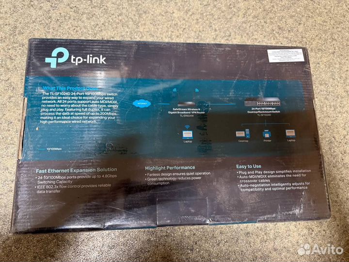 Роутер tp-link tl-sf1024d