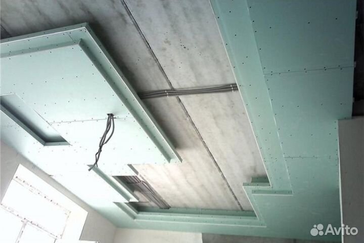 Гипсокартоные работы