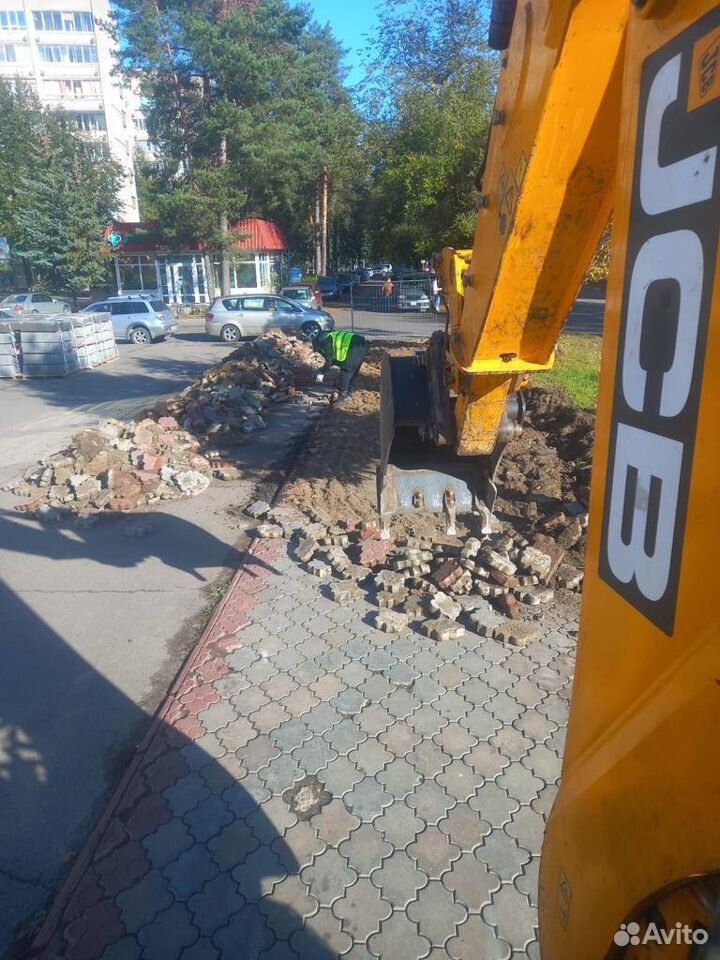 Аренда погрузчика трактора JCB