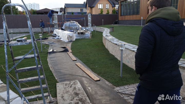 Рулонный газон с укладкой и гарантией