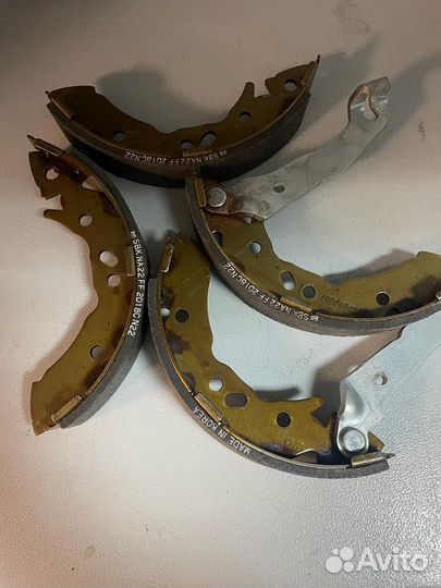 Тормозные колодки задние. Accent/Atos/Kia Picanto