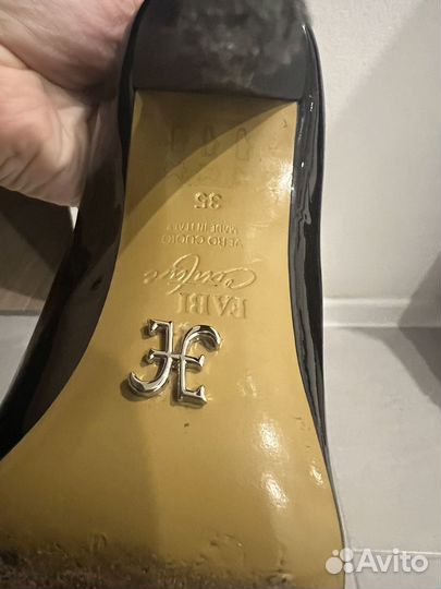 Туфли женские 35 размер черные