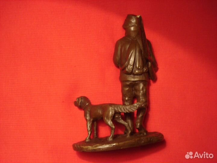 Охотник с Ружьем Германия Доичланд Бронза 1935г