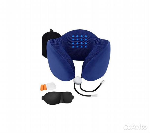 Подушка для путешествий RoadLike Travel Kit Pure с